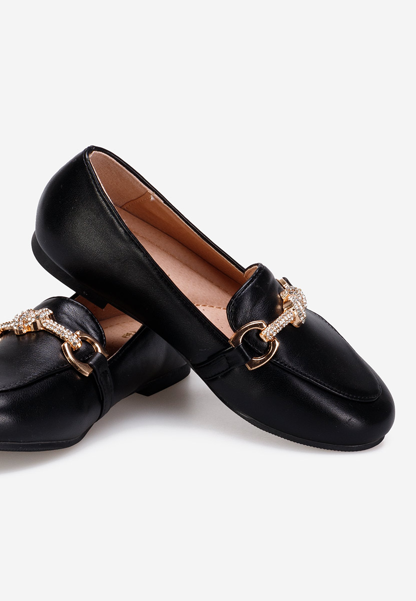 Mokasinke dječja Heaven B crno