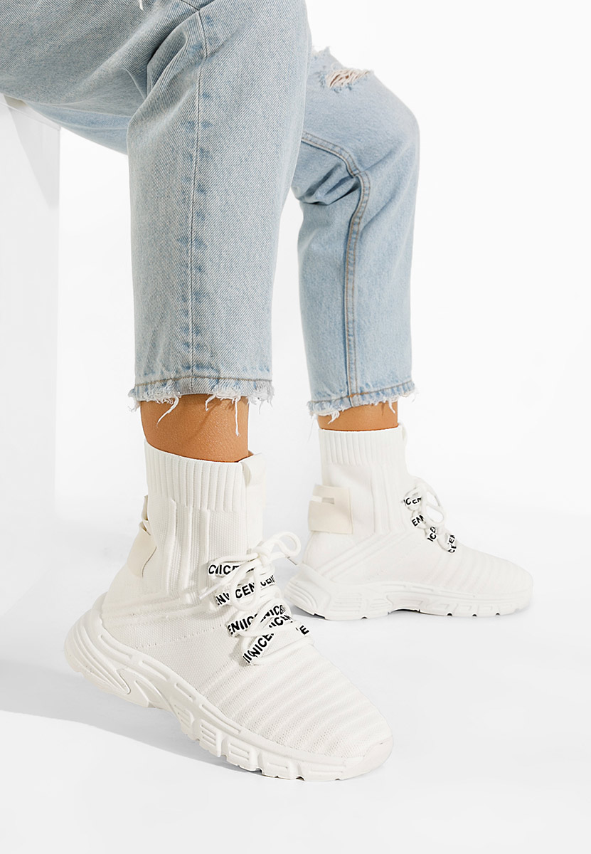 Ženske sneakers bijele Ronda