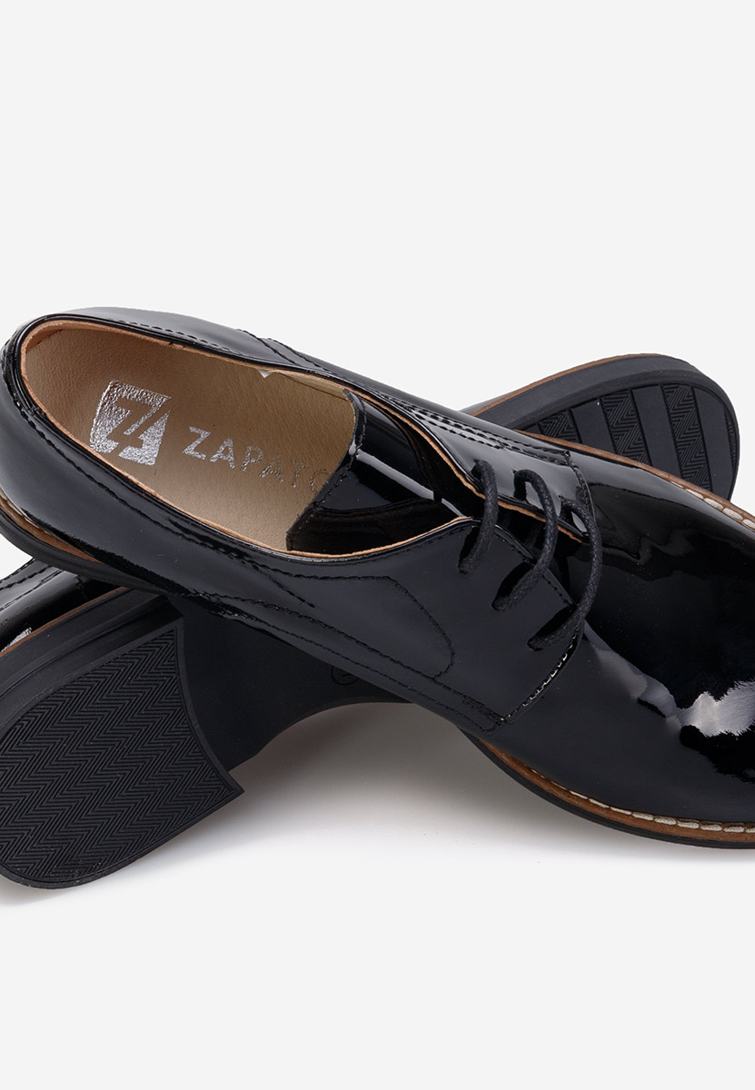 Kožne cipele derby Otivera V3 crno