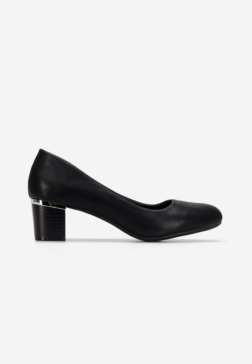 Elegantne cipele na petu Alzira V2 crno