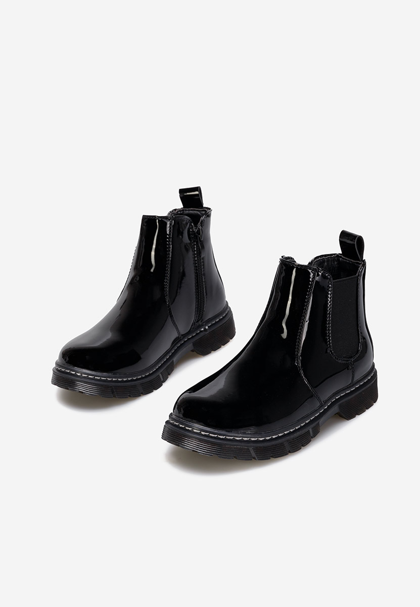 Gležnjače za djevojčice crno Trivoli