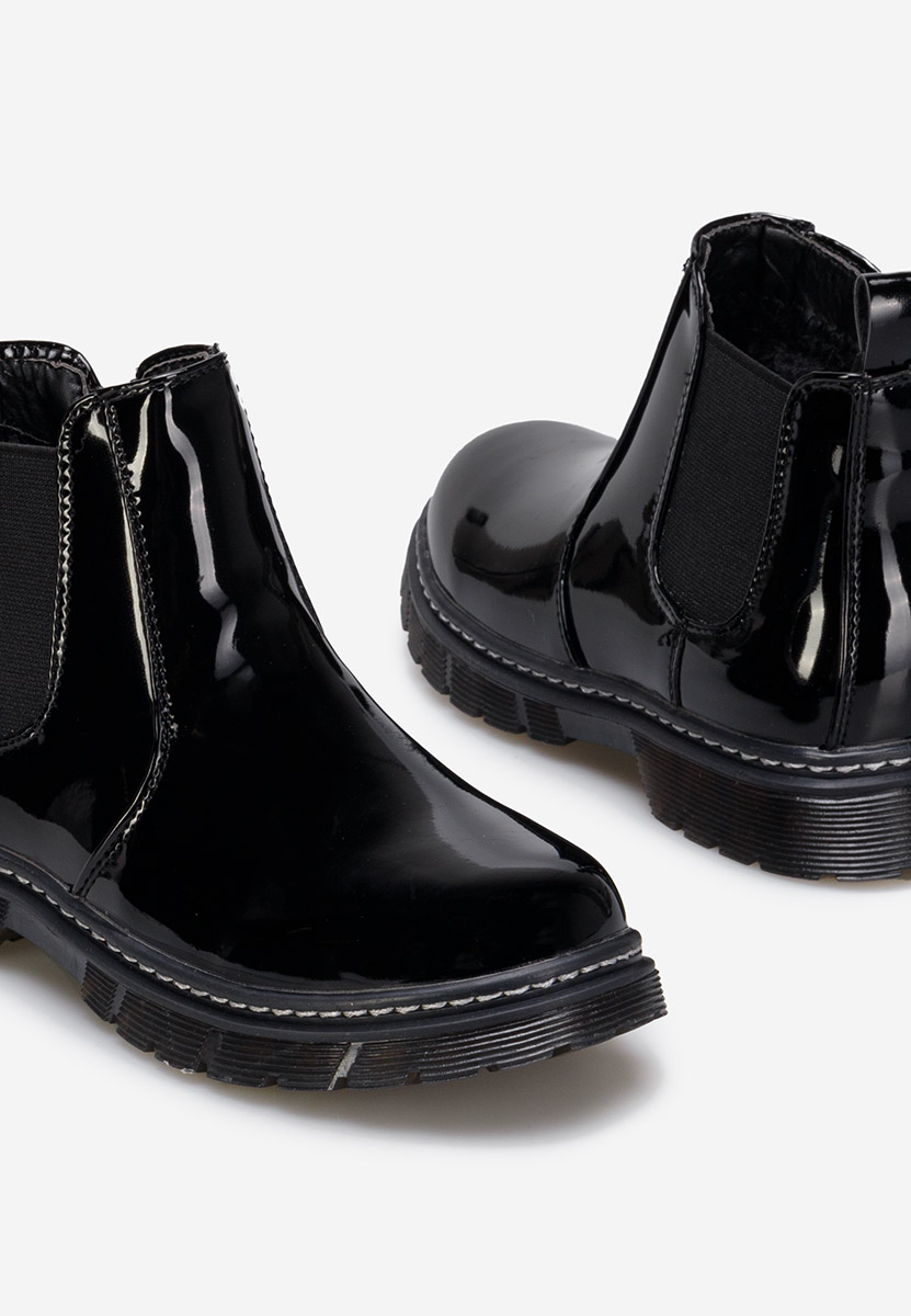 Gležnjače za djevojčice crno Trivoli