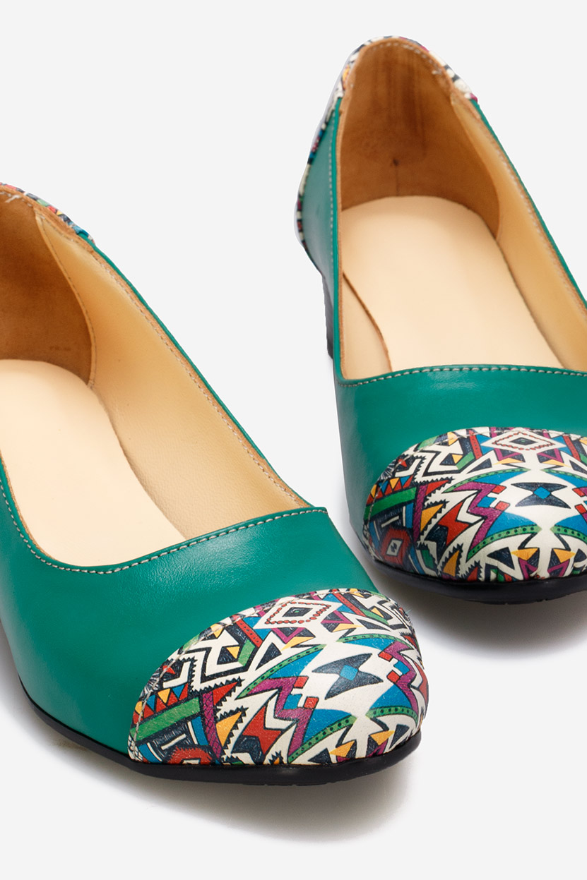 Kožne cipele Romina V2 zeleno