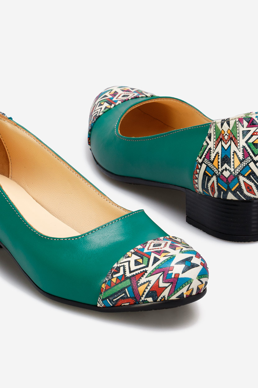 Kožne cipele Romina V2 zeleno