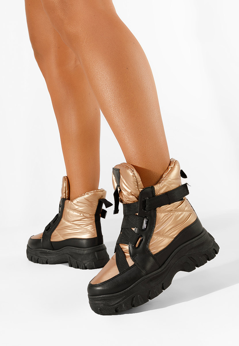 Ženske apreski zlatno Esterra