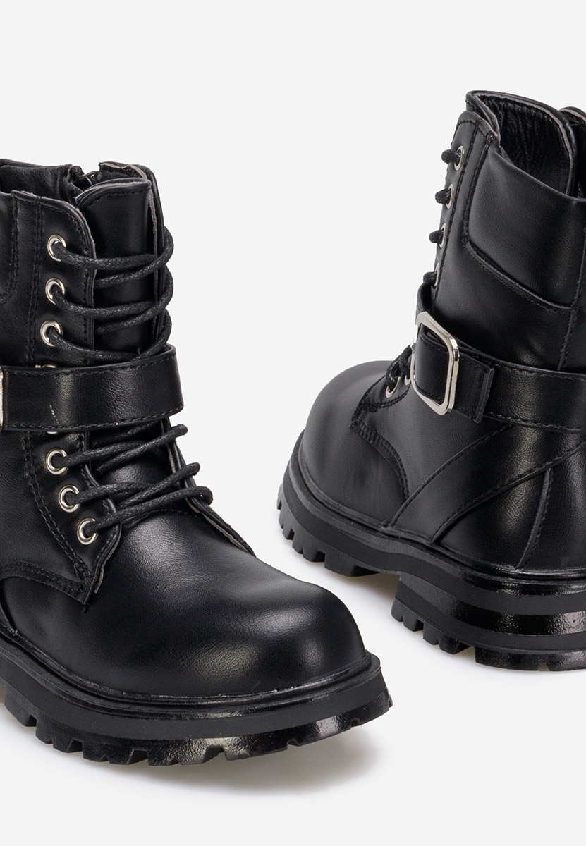 Gležnjače za djevojčice Guarda V4 crno