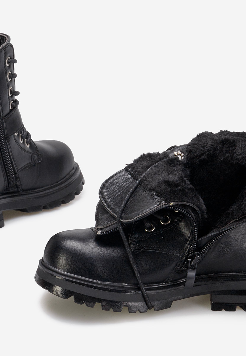 Gležnjače za djevojčice Guarda V4 crno