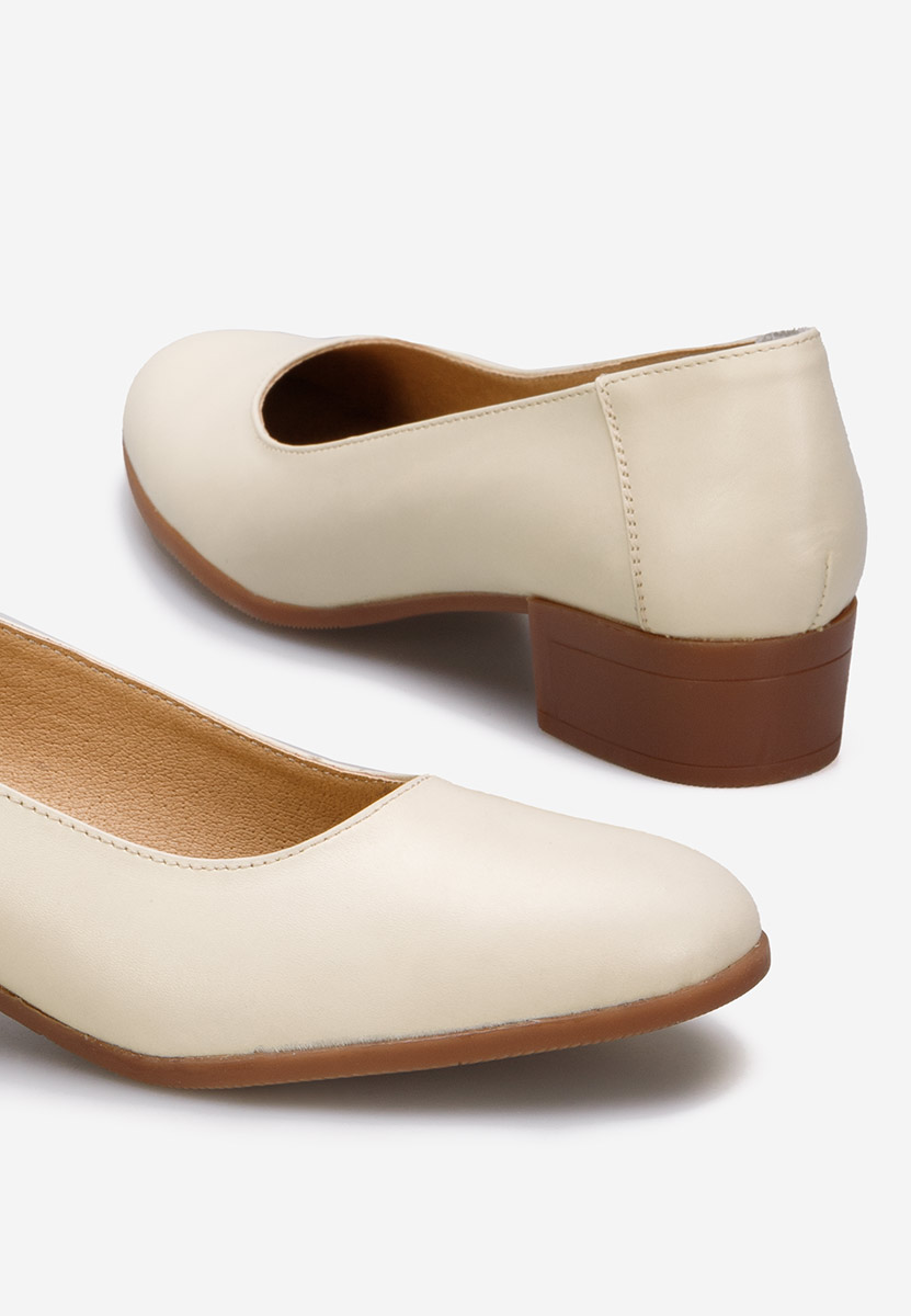 Kožne cipele bež Montremy Kožne cipele bež Montremy