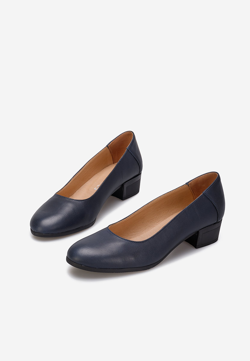 Kožne cipele Montremy plavo navy Kožne cipele Montremy plavo navy