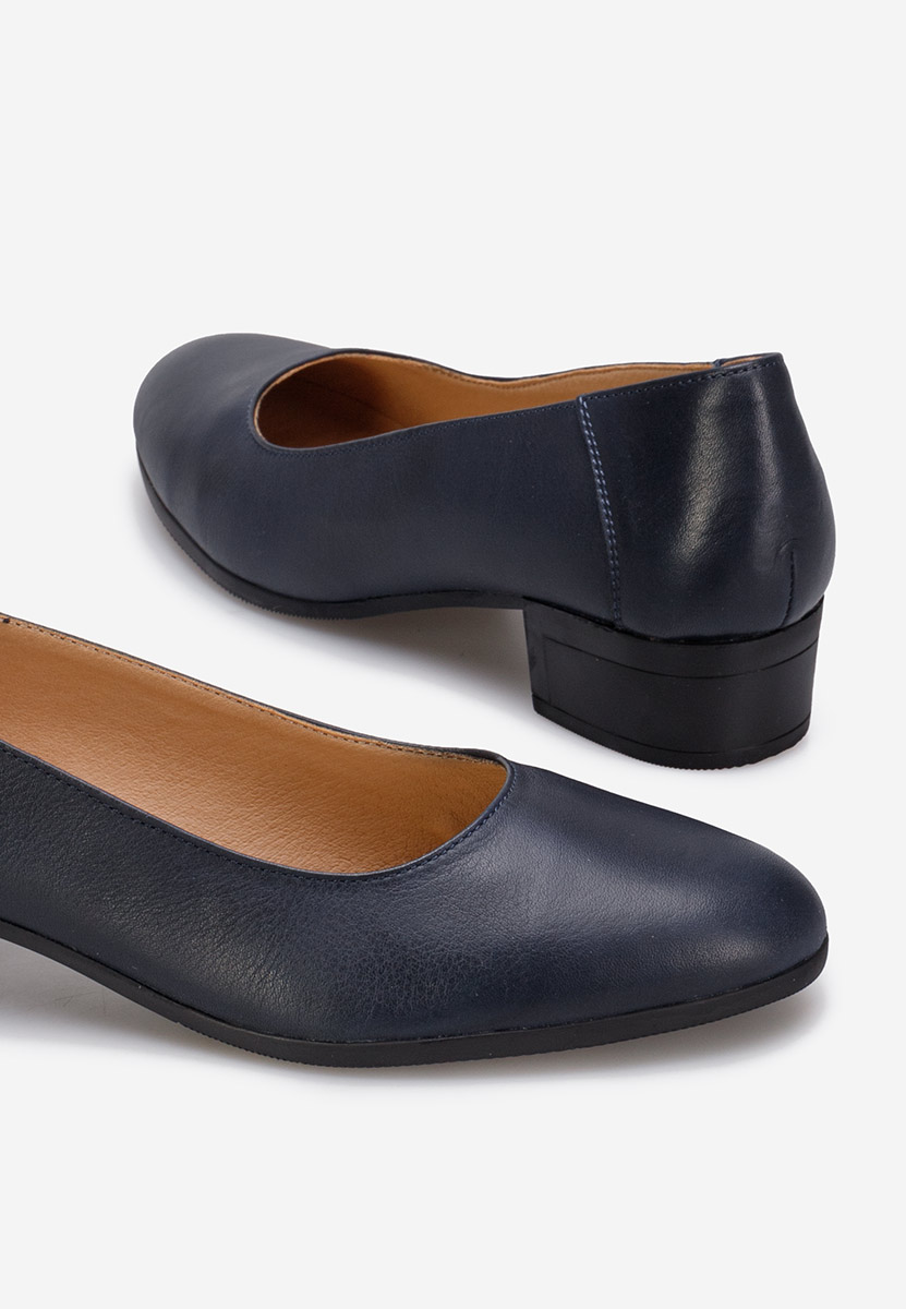 Kožne cipele Montremy plavo navy Kožne cipele Montremy plavo navy