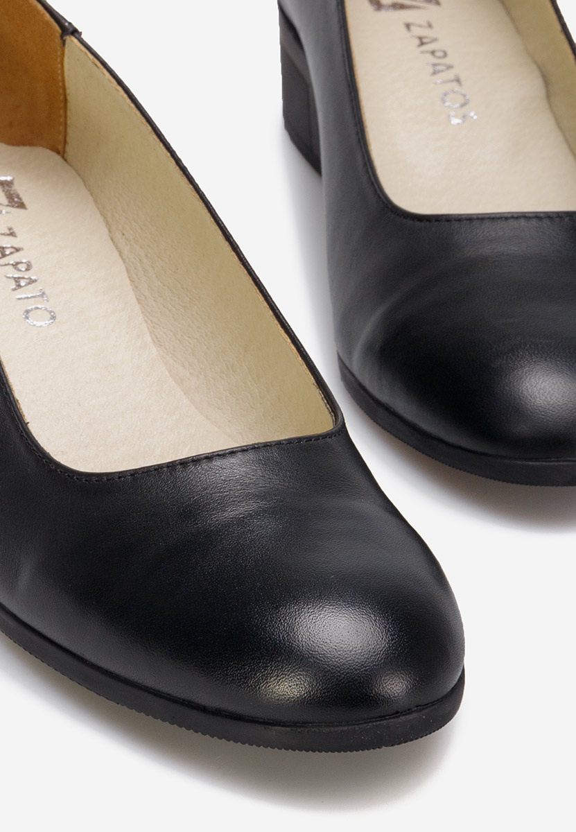 Salonke na malu petu Montremy crno Salonke na malu petu Montremy crno