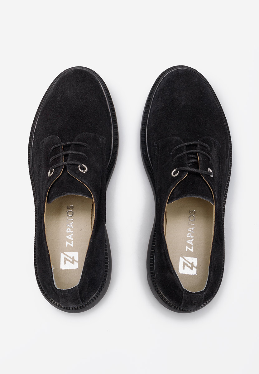Kožne cipele derby Pelado V2 crno