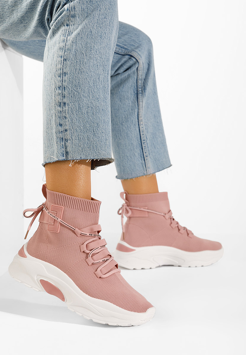 High-Top Sneakers ružičasto Loving