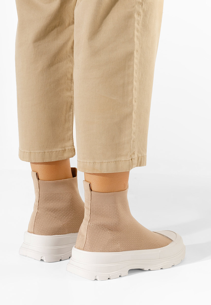 High-Top Sneakers Zynnia kaki