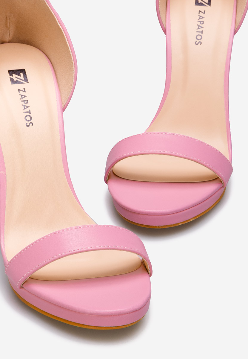 Štikle sandale Marilia ružičasto