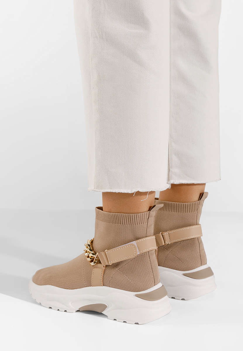 High-Top Sneakers Gisella kaki