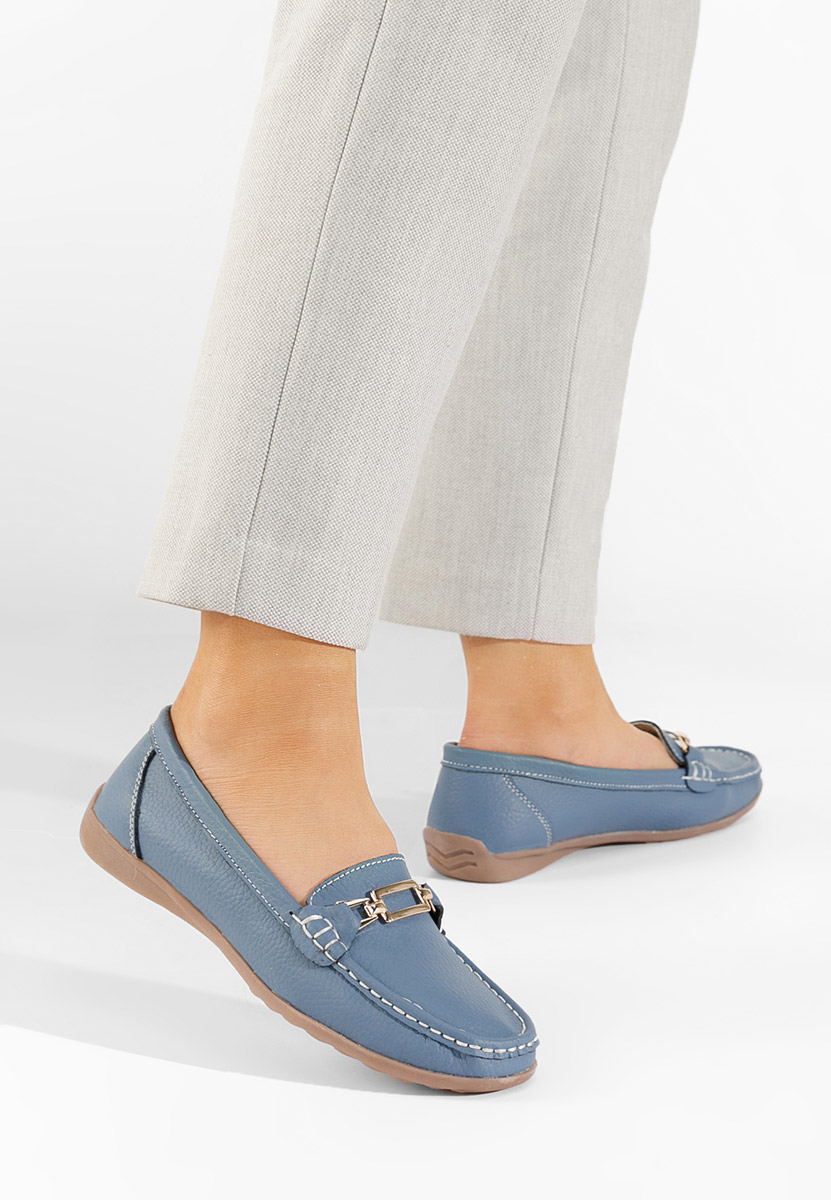 Mokasinke od prirodne kože Celetina denim