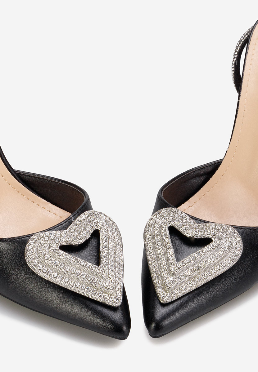 Štikle na visoku petu Amaya  V2 crno