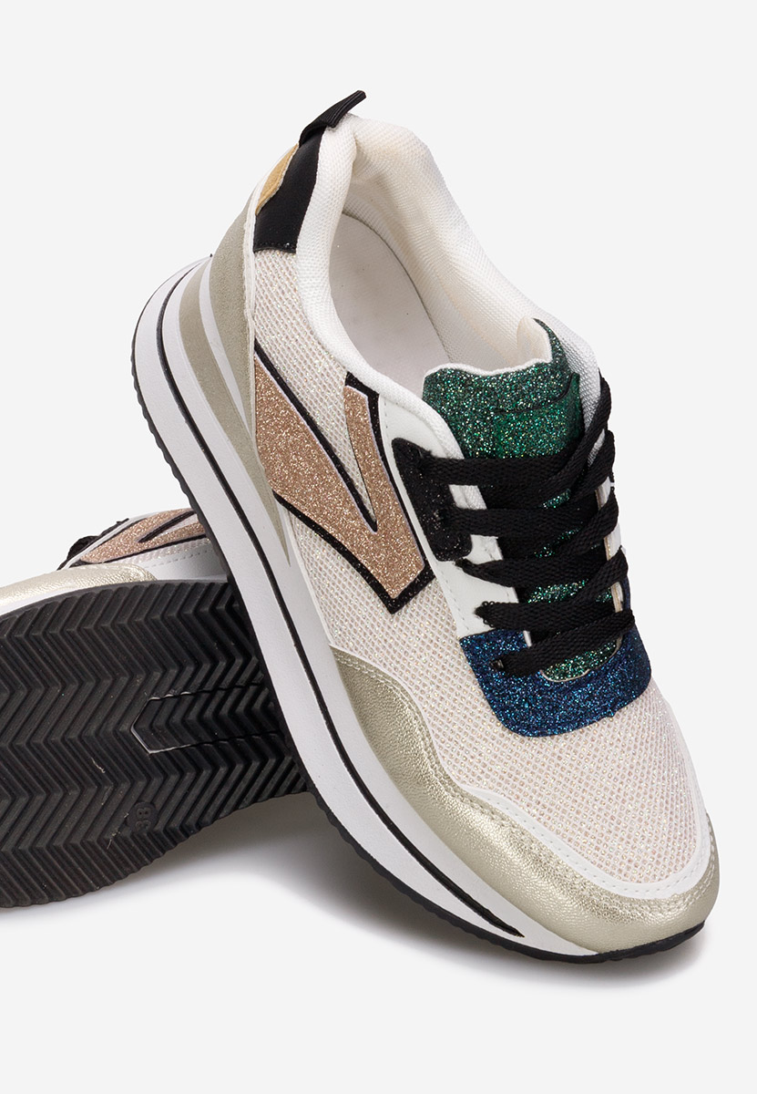 Tenisice sa platformom Tarika zlatno