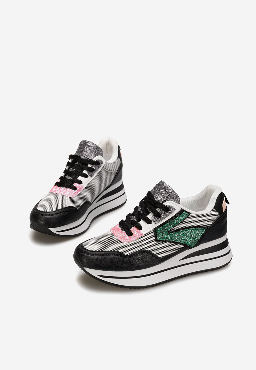 Tenisice sa platformom Tarika crno