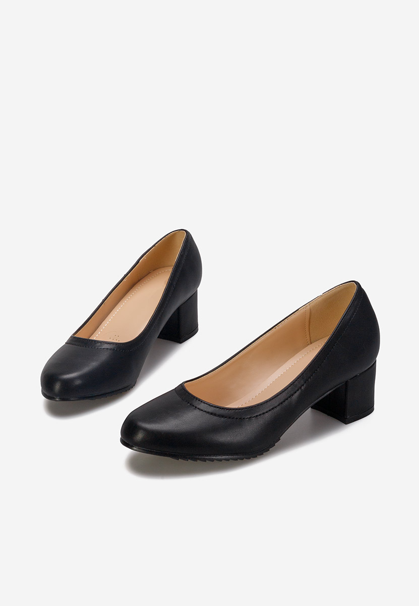 Cipele na srednje visoku petu Zinia crno