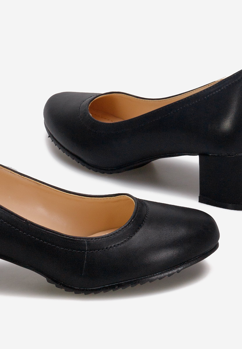 Cipele na srednje visoku petu Zinia crno