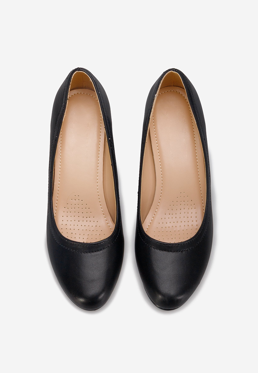 Cipele na srednje visoku petu Zinia crno