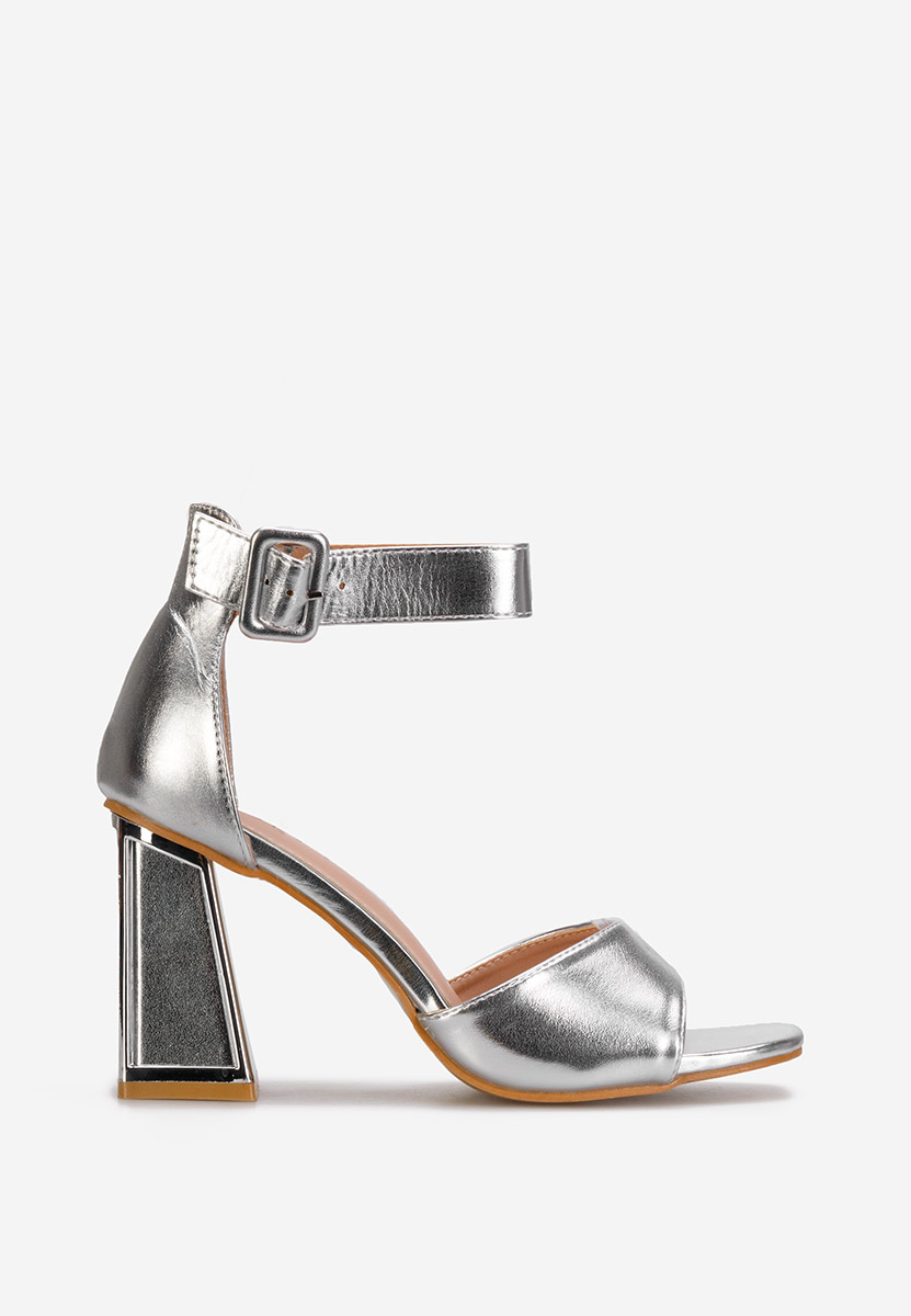 Sandale elegantne Trisa srebrno