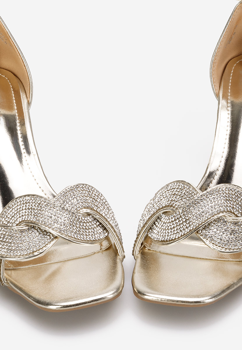 Sandale elegantne Sanita zlatno