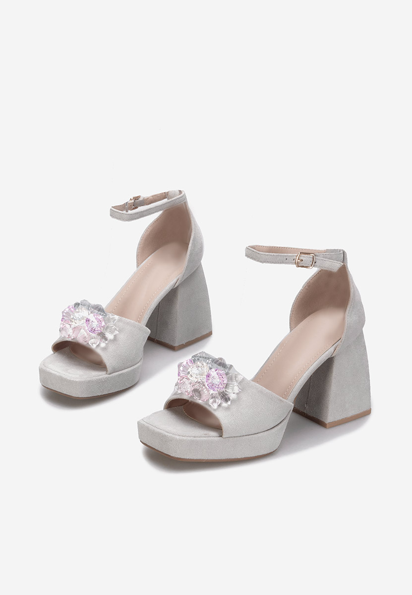 Sandale s petu Anfisa sivo