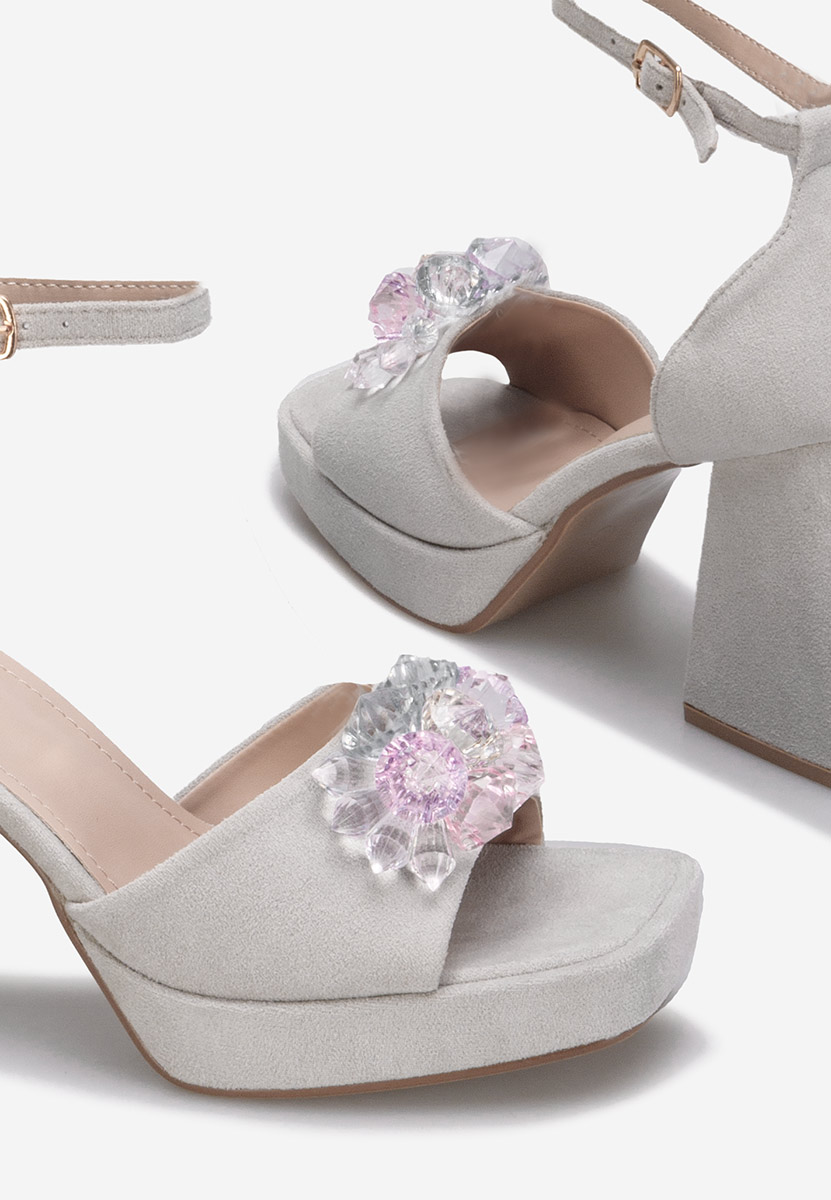 Sandale s petu Anfisa sivo