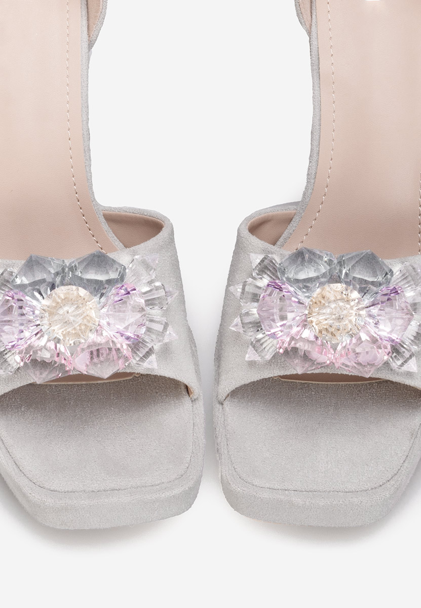 Sandale s petu Anfisa sivo