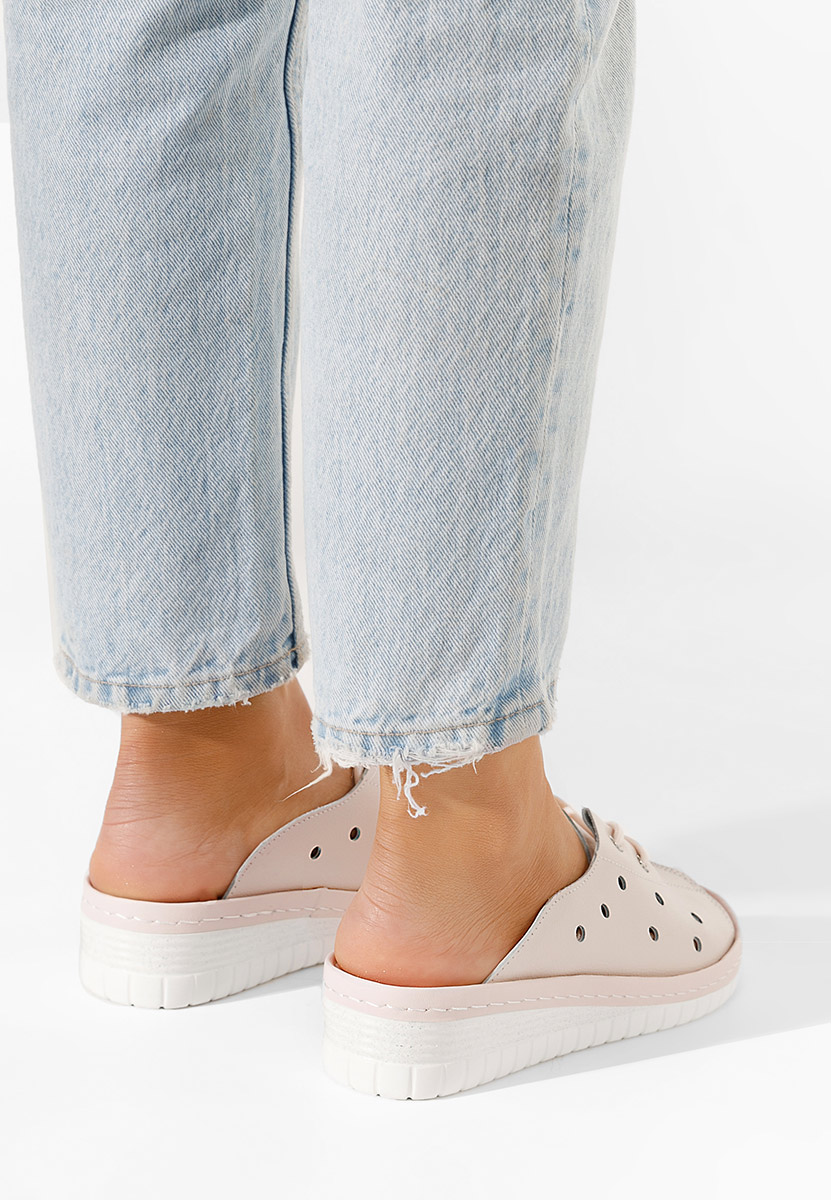 Papuče od prirodne kože Patricia ružičasto