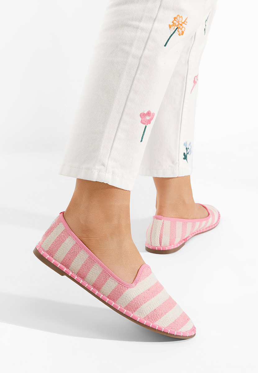 Espadrilles za ženske Dorika ružičasto