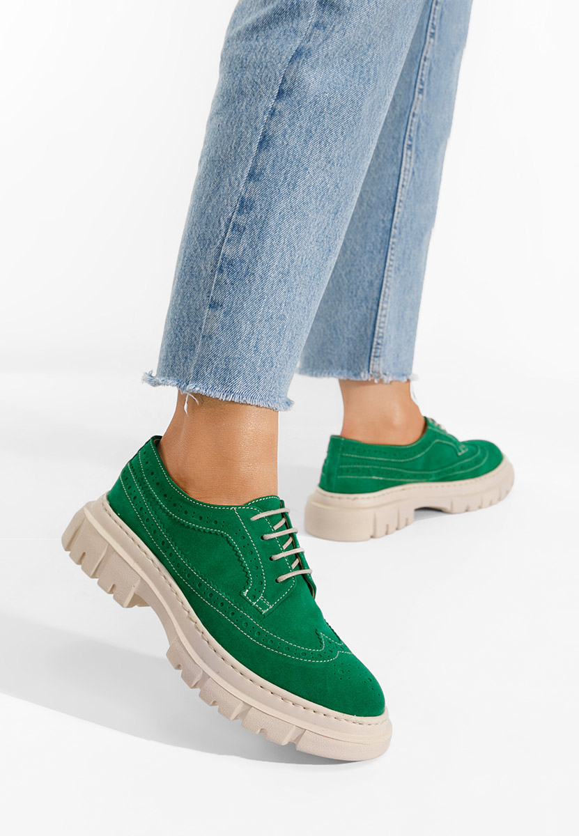 Cipele kozne casual Henise V2 zeleno