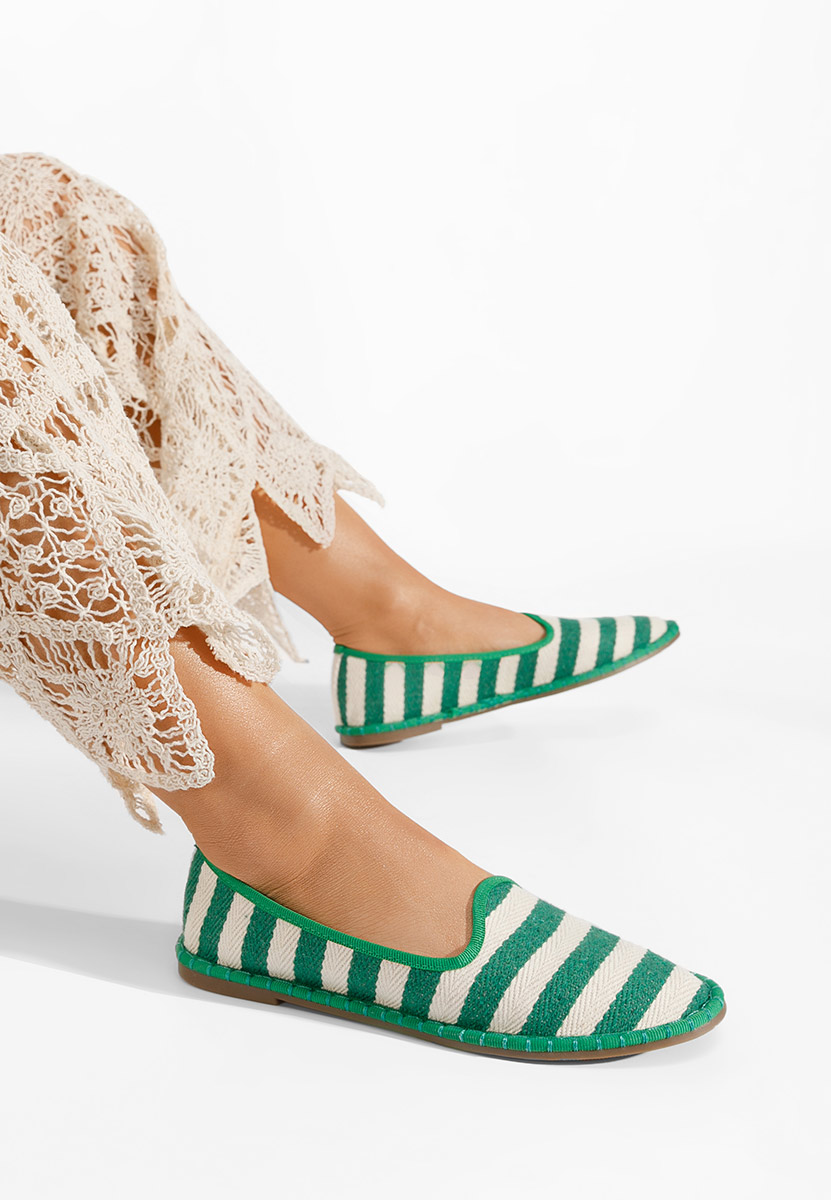 Espadrilles za ženske Dorika zeleno