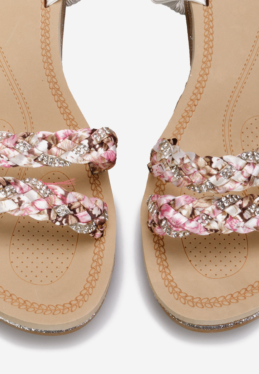 Ženske sandale Moniela bijele