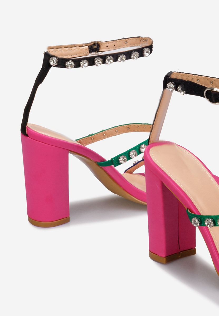 Sandale s petu Irish fuksija