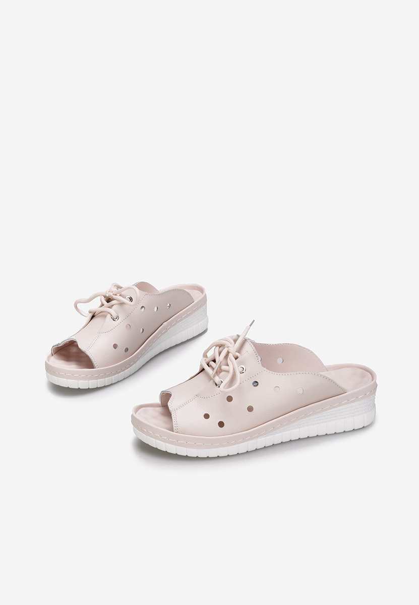 Papuče od prirodne kože Patricia ružičasto