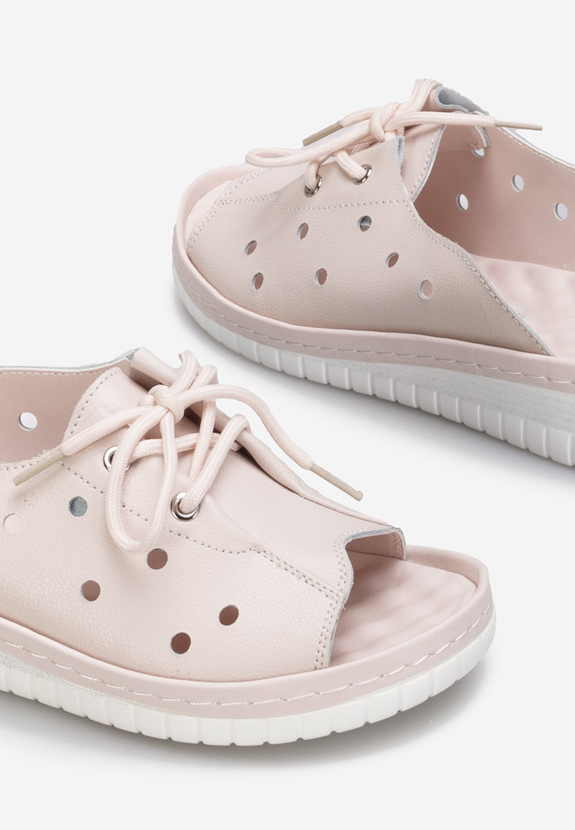 Papuče od prirodne kože Patricia ružičasto