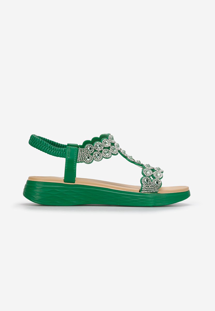 Ženske sandale Ozana zeleno