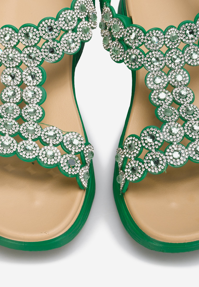 Ženske sandale Ozana zeleno