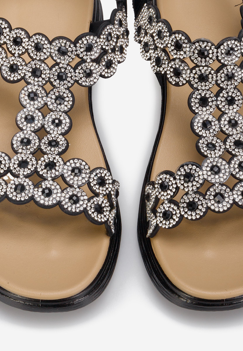 Niske sandale Ozana crno