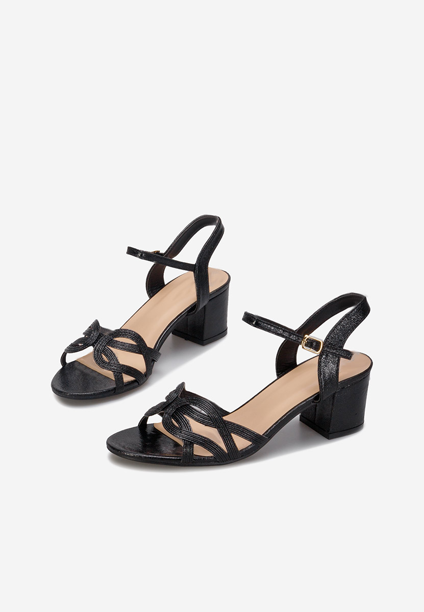 Sandale s petu Myla crno