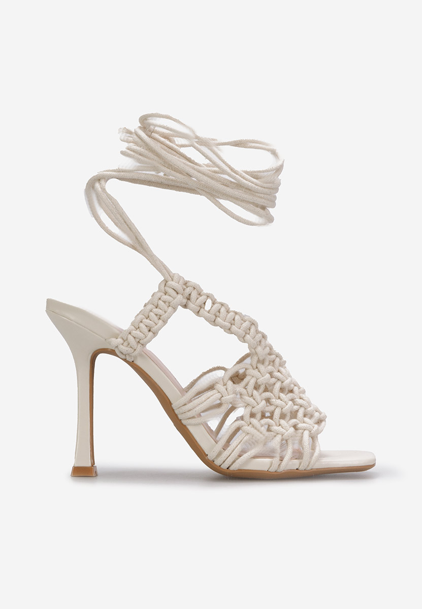 Štikle sandale Lilith bež