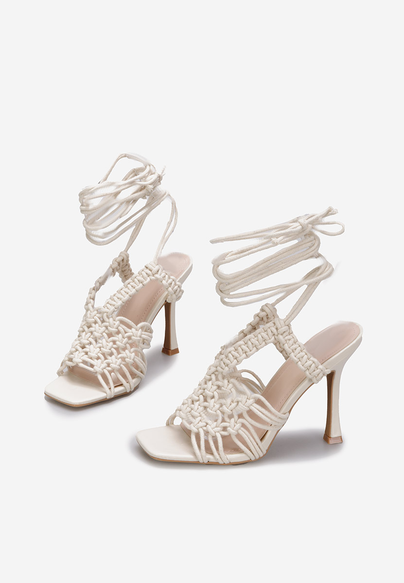 Štikle sandale Lilith bež