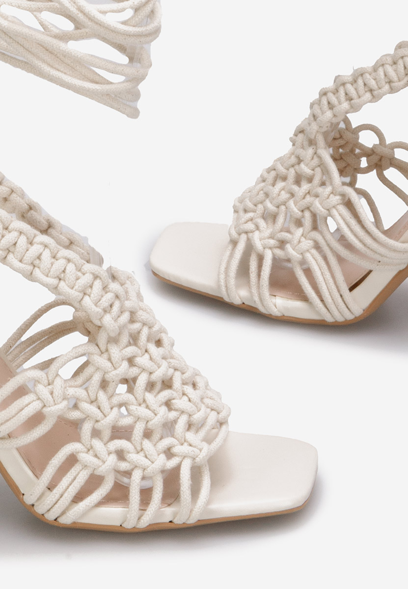 Štikle sandale Lilith bež