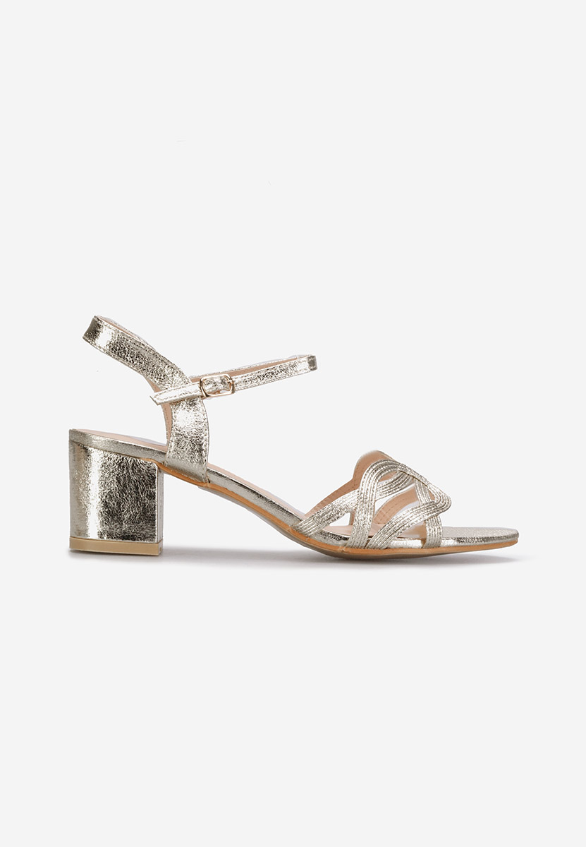 Sandale elegantne Myla zlatno