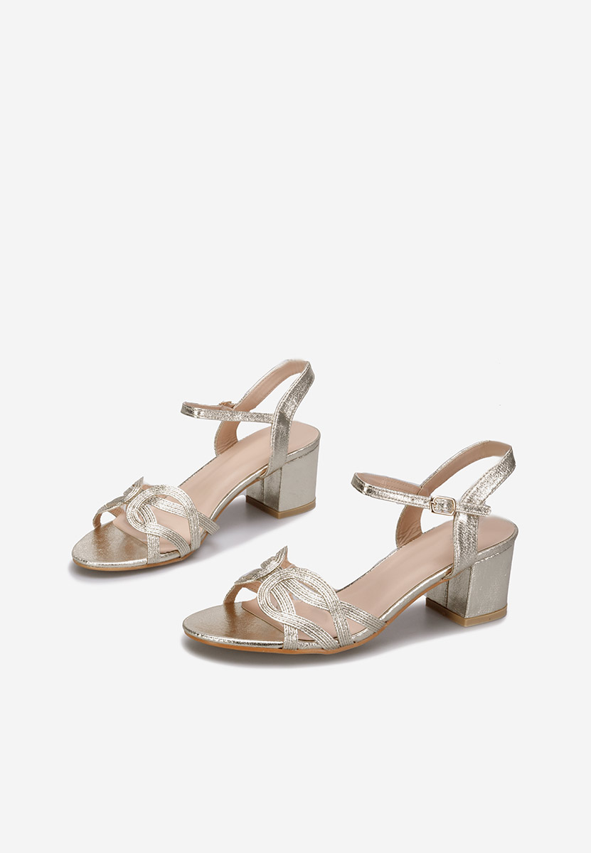 Sandale elegantne Myla zlatno