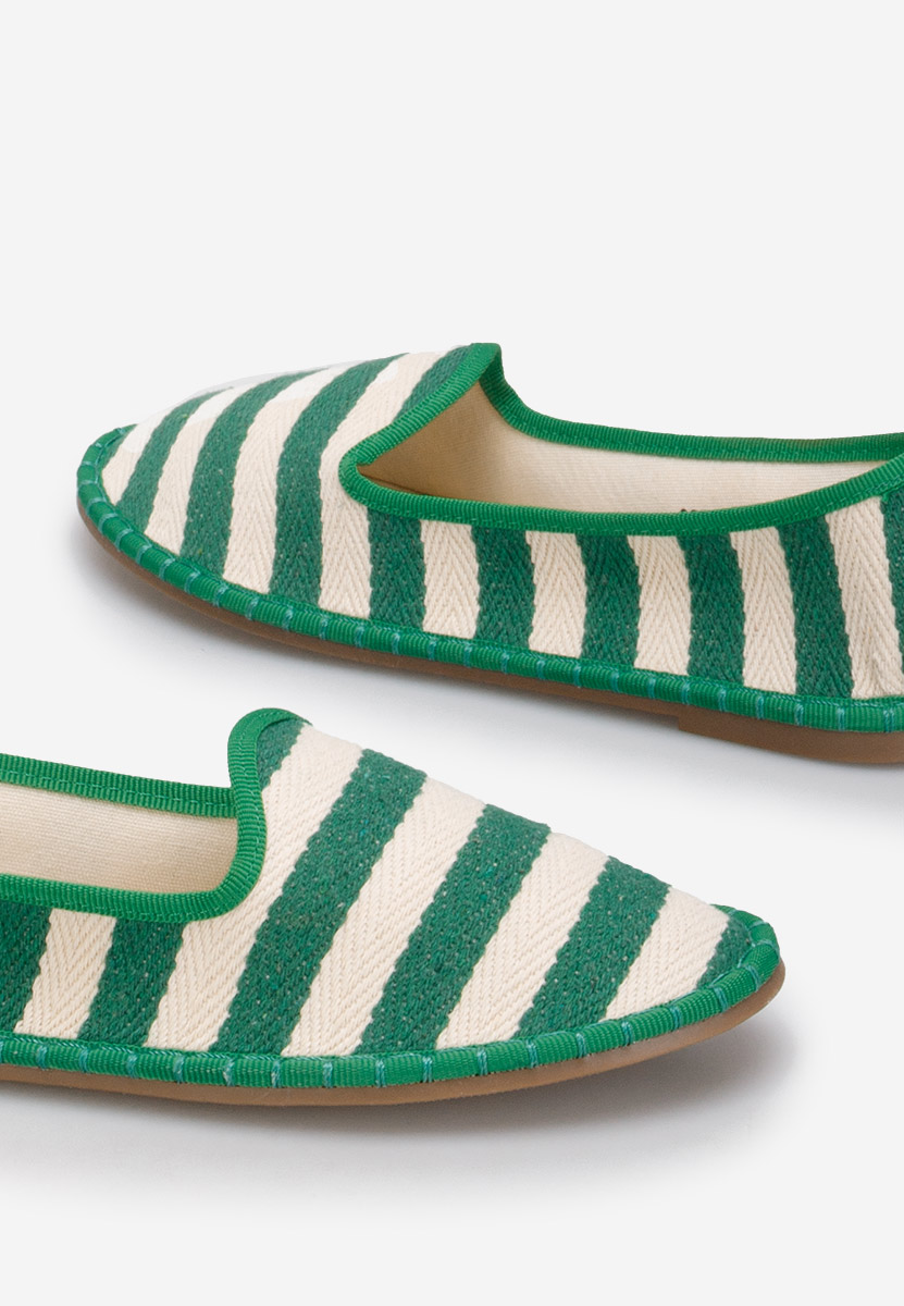 Espadrilles za ženske Dorika zeleno